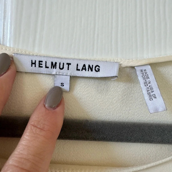 Helmut Lang Viscose Bell Sleeve Mid length dress size small - Picture 3 of 9